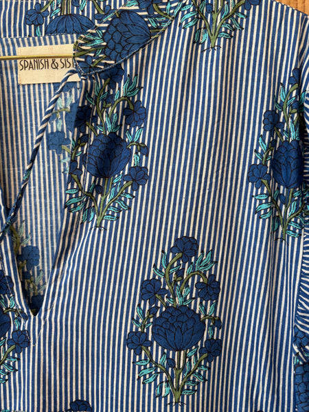 TOSCANA DRESS -NAVY