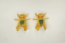 Cargar imagen en el visor de la galería, MOSCA EARRING - GREEN
