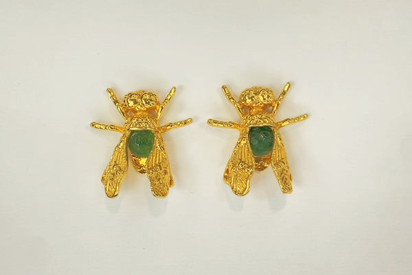 MOSCA EARRING - GREEN