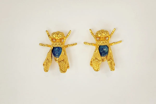 MOSCA EARRING - NAVY