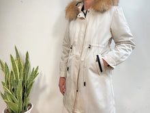 Load image into Gallery viewer, RABBIT/FOX PARKA - BONE
