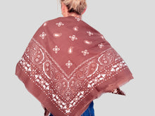 Load image into Gallery viewer, BANDANA SCARF - CHOCOLATE
