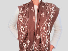 Load image into Gallery viewer, BANDANA SCARF - CHOCOLATE

