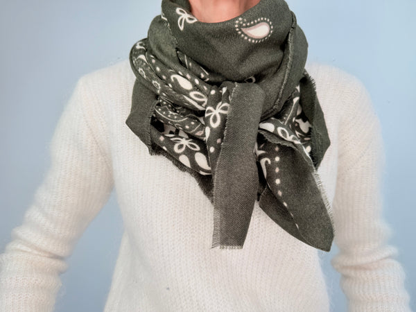 BANDANA SCARF - GREEN