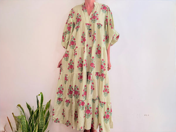 TOSCANA DRESS - GREEN