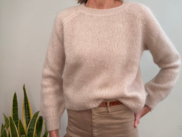 EVA MOHAIR JUMPER - HUESO