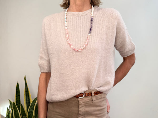 INGRID ALPACA JUMPER - HUESO