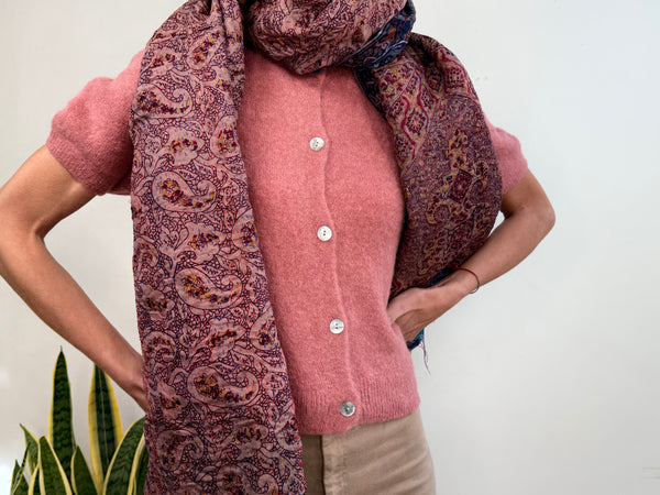 INGRID ALPACA MANGA CORTA -  PALE PINK