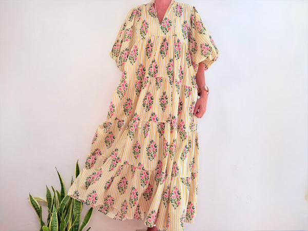 TOSCANA DRESS - YELLOW