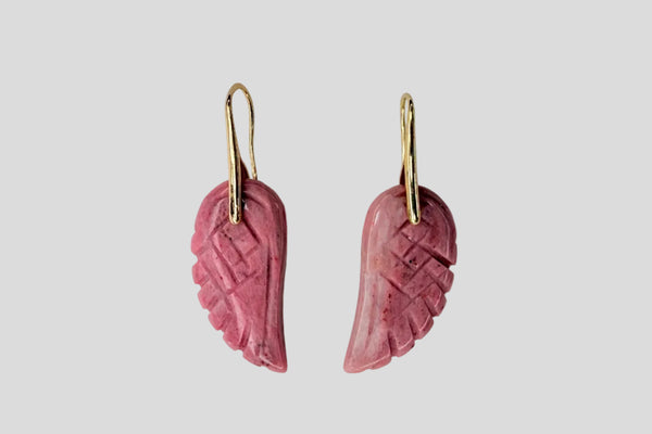 WINGS EARRING - PINK
