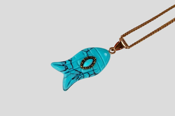 PEZ NECKLACE - TURQUOISE