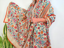 Cargar imagen en el visor de la galería, EMBROIDERY SILK SCARF 33
