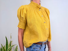 Charger l'image dans la galerie, CAMISA LINO FRUNCES - PISTACHO
