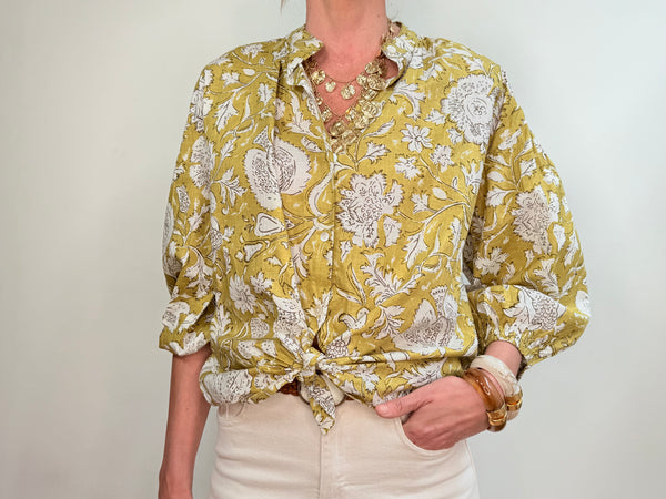 FLORAL BOHO SHIRT 1