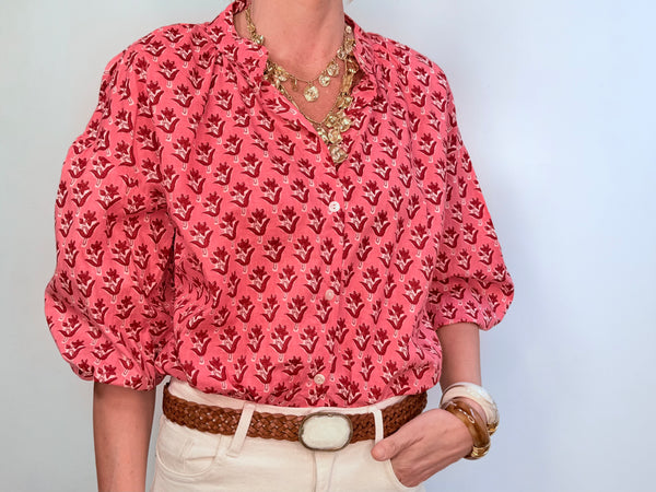 FLORAL BOHO SHIRT 4