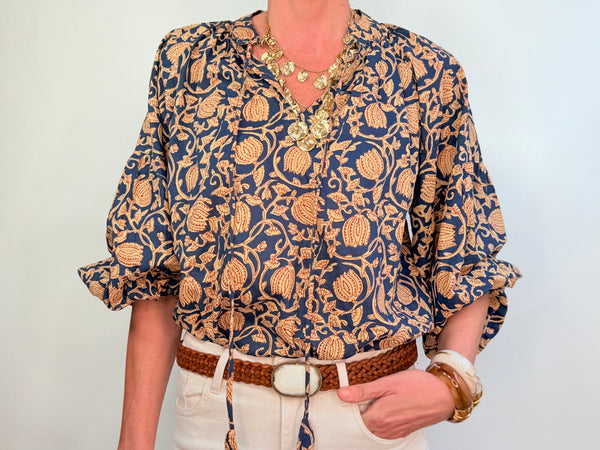 FLORAL BOHO SHIRT 5