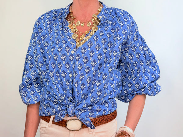 FLORAL BOHO SHIRT 7