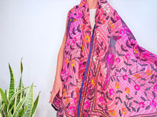 Charger l'image dans la galerie, EMBROIDERY SILK SCARF 13
