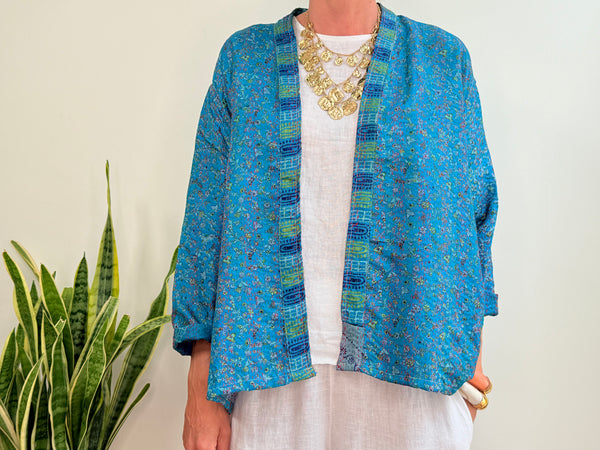 SILK 3 KIMONO SHORTS