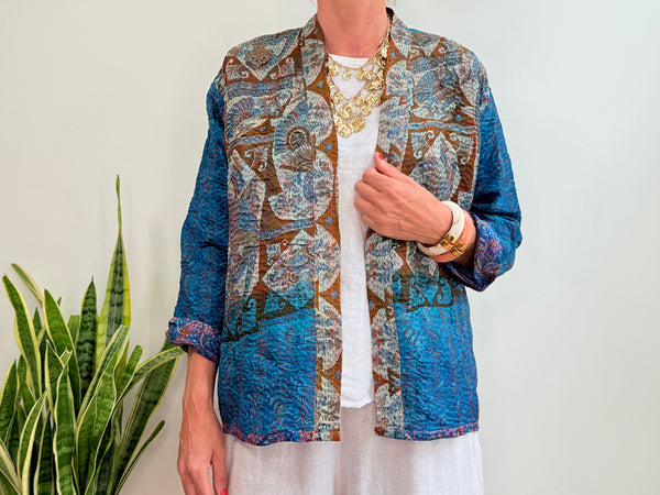 SILK 5 KIMONO SHORTS