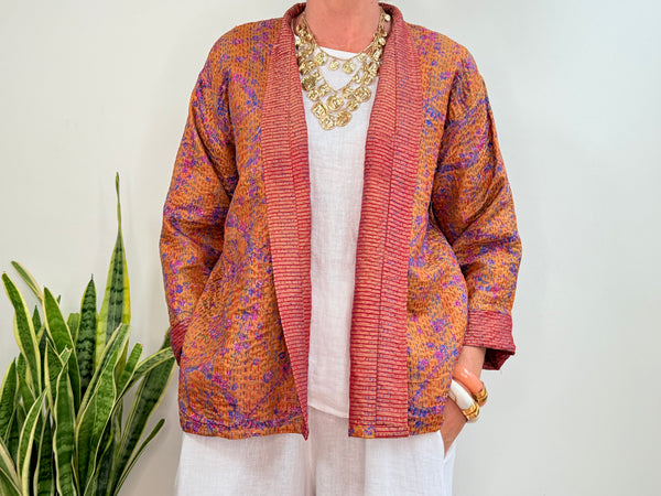SHORT KIMONO SILK 12