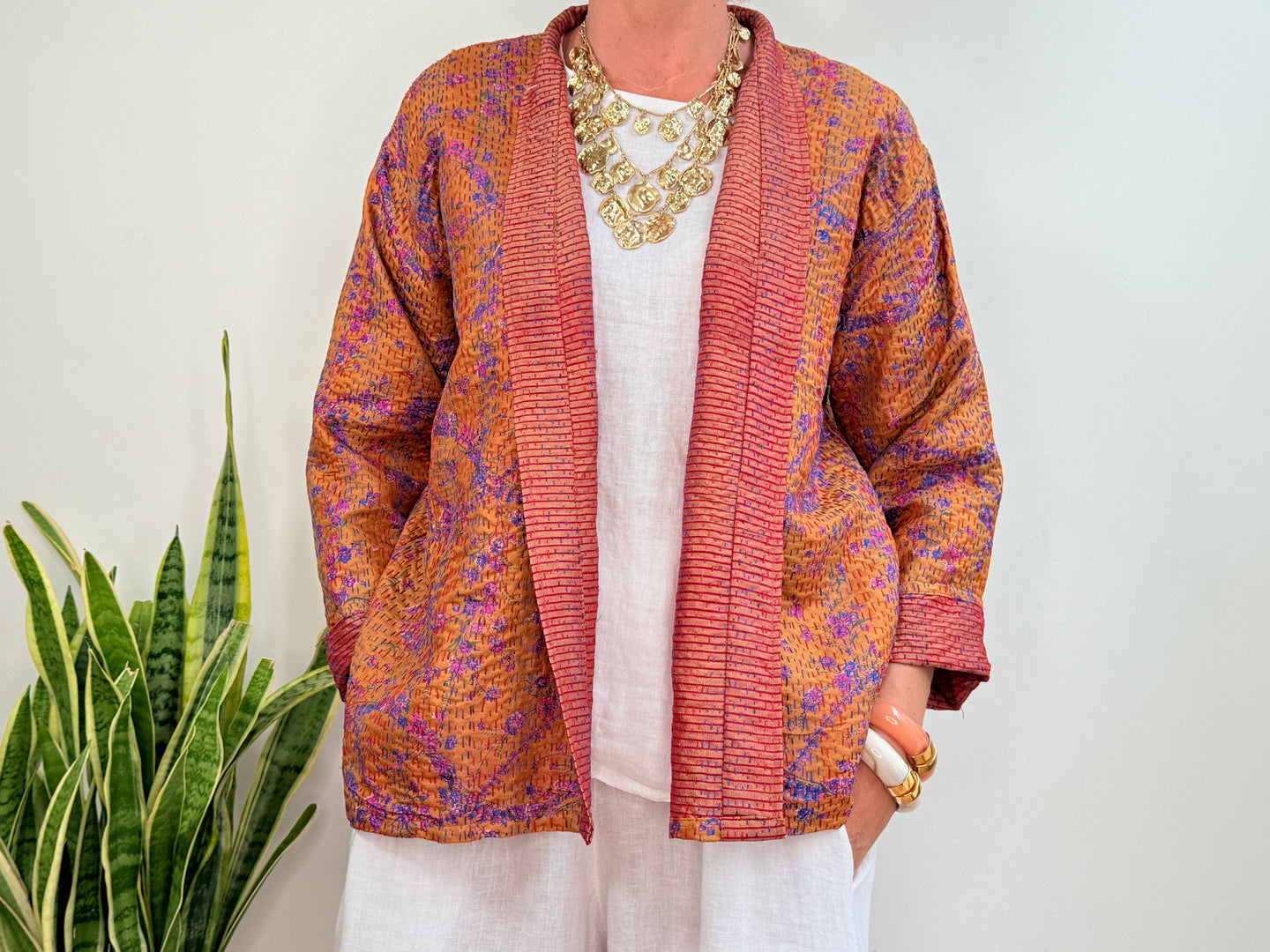 SHORT KIMONO SILK 12