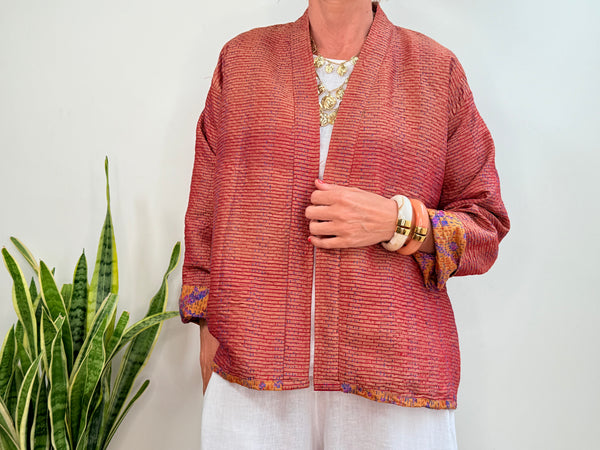 SHORT KIMONO SILK 12
