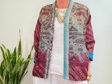 Load image into Gallery viewer, SHORT KIMONO SILK 15
