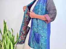 Lade das Bild in den Galerie-Viewer, LANGER KIMONO SEIDE 6
