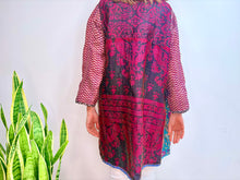 Lade das Bild in den Galerie-Viewer, LANGER KIMONO SEIDE 6
