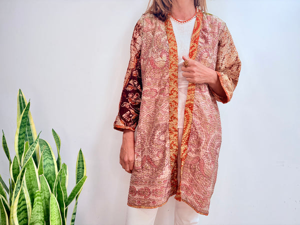 LANGER KIMONO SEIDE 6