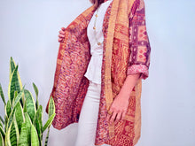 Lade das Bild in den Galerie-Viewer, LANGER KIMONO SEIDE 6
