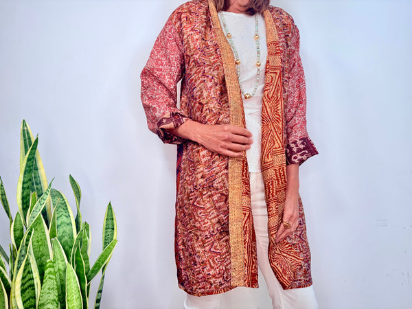 LANGER KIMONO SEIDE 6
