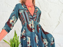 Lade das Bild in den Galerie-Viewer, TOSCANA KLEID - KOBALT
