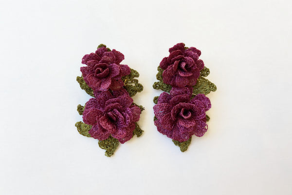 CAMELLIA EARRING