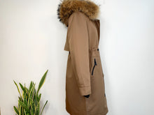 Load image into Gallery viewer, PARKA RABBIT/FOX - CAMEL

