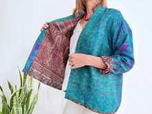 Cargar imagen en el visor de la galería, SHORT KIMONO SILK 2
