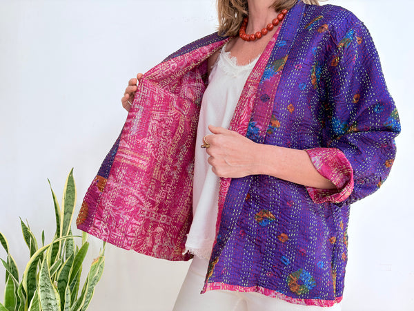 SHORT KIMONO SILK 12
