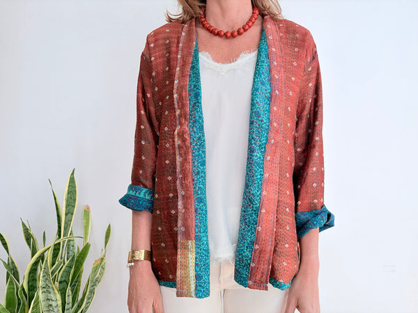 SHORT KIMONO SILK 16