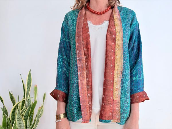 SHORT KIMONO SILK 16