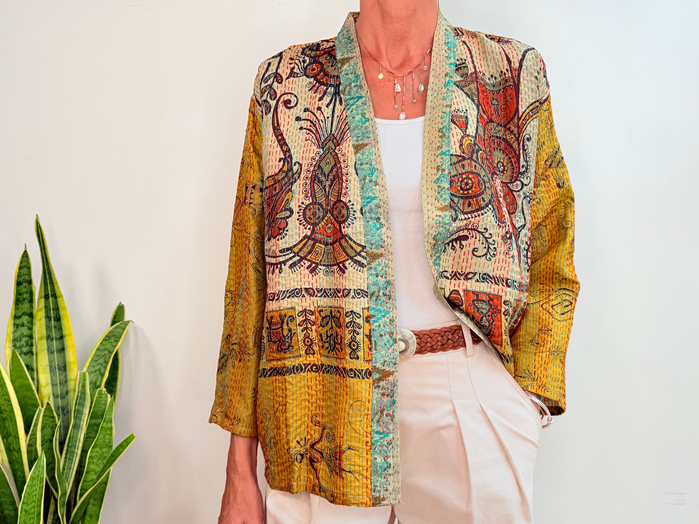 SHORT KIMONO SILK 12