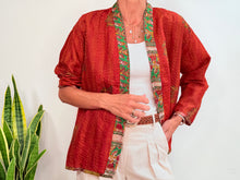 Load image into Gallery viewer, SHORT KIMONO SILK 13
