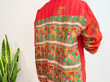 Load image into Gallery viewer, SHORT KIMONO SILK 13
