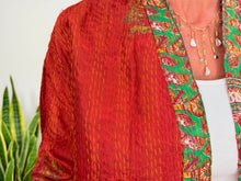 Load image into Gallery viewer, SHORT KIMONO SILK 13
