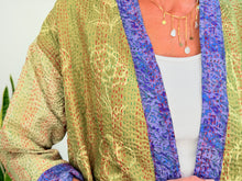 Load image into Gallery viewer, SHORT KIMONO SILK 16

