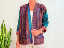 Load image into Gallery viewer, SHORT KIMONO SILK 17
