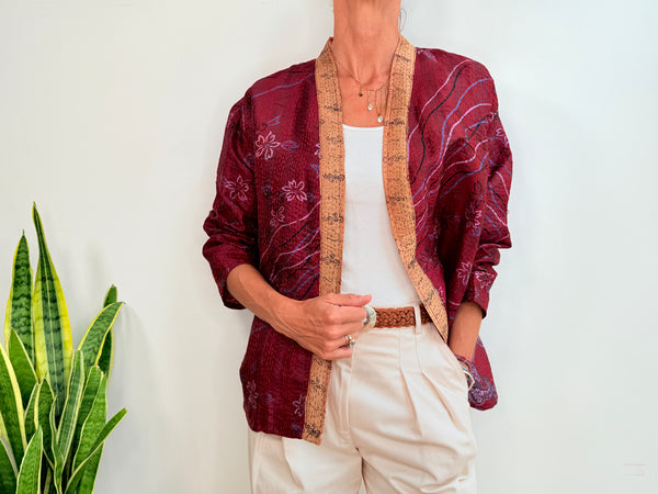SHORT KIMONO SILK 18