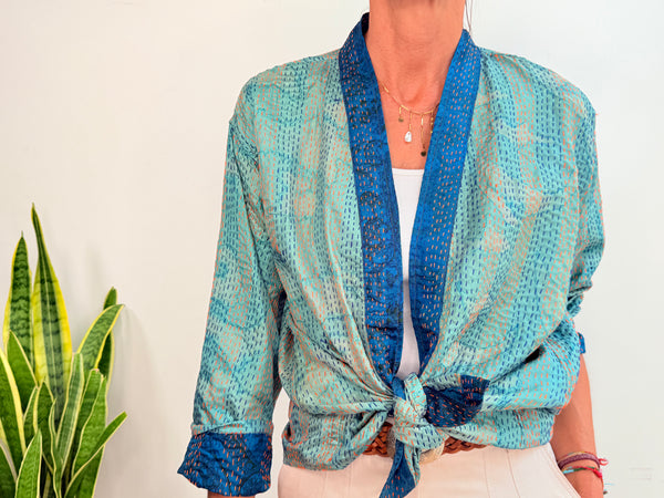 SHORT KIMONO SILK 20