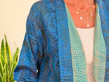 Load image into Gallery viewer, SHORT KIMONO SILK 20
