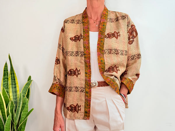 SHORT KIMONO SILK 23